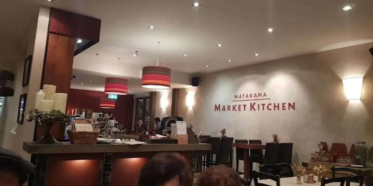 Dining room at Matakana Market Kitchen