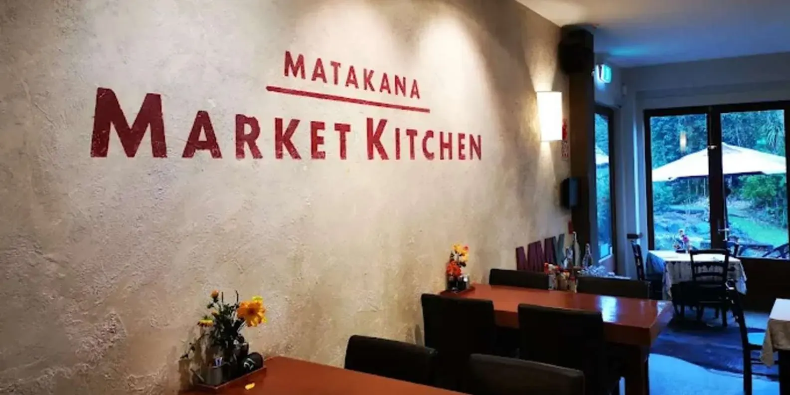 Matakana Market Kitchen sign